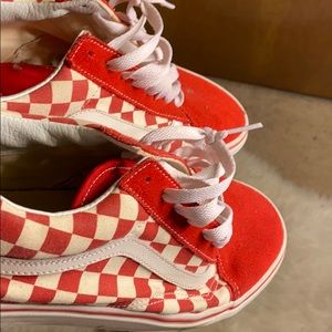 Checker board Vans